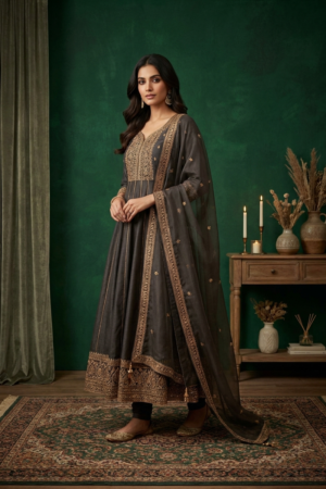 The Charcoal Anarkali Dream