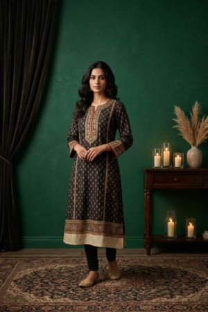 The Obsidian Gold Tunic