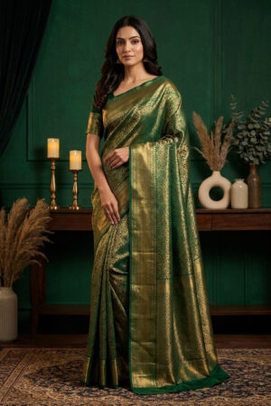 Elegant Dharmavaram Saree