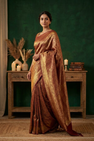 Designer Dharmavaram Saree