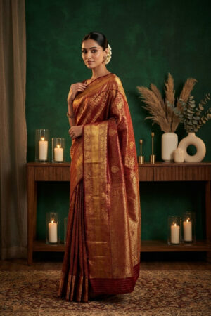 Premium Dharmavaram Saree