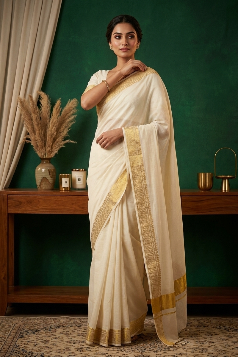 Royal Kasavu Saree
