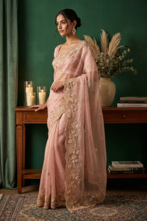 Premium Organza Saree