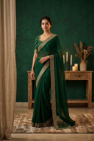 Royal Chiffon Saree