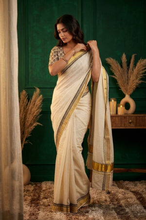 Designer Cotton Saree