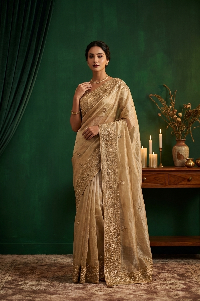 Elegant Tissue Saree