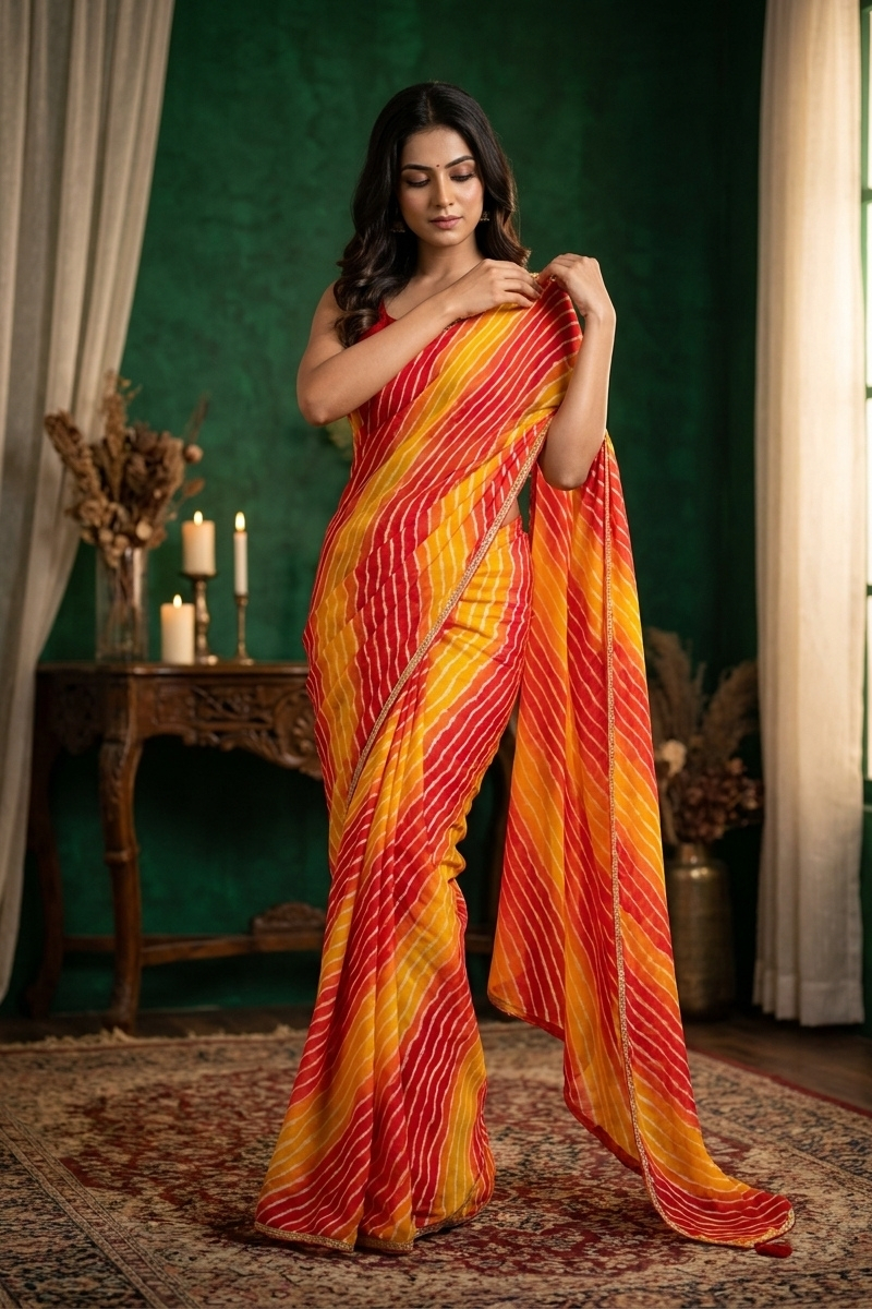Royal Leheriya Saree
