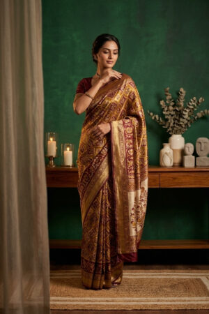 Royal Bhagalpuri Silk Saree