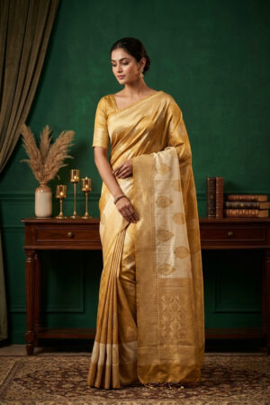 Premium Bhagalpuri Silk Saree
