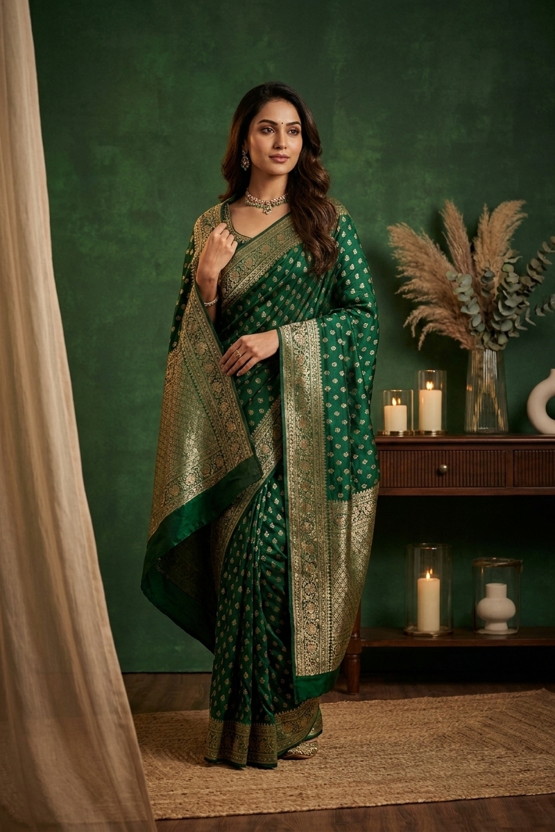 Designer Manipuri Silk Saree