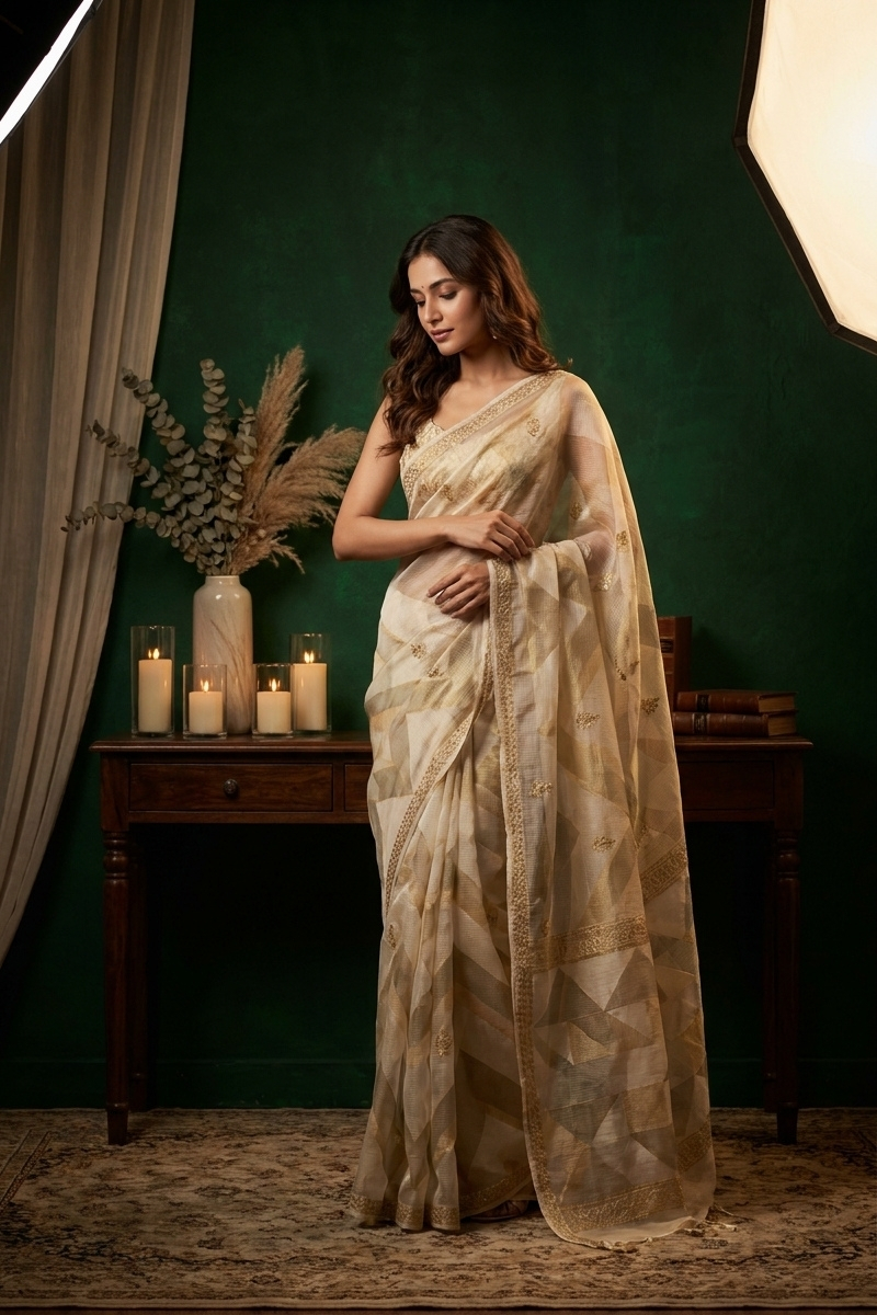 Designer Kota Silk Saree