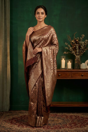 Designer Brocade Saree