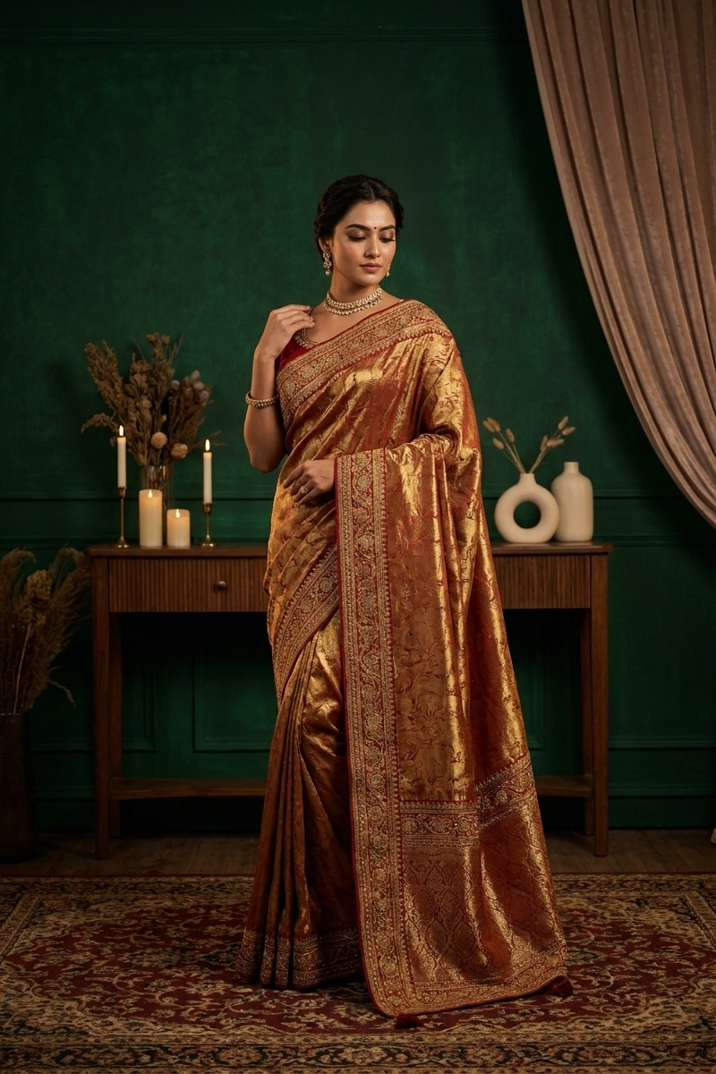 Premium Brocade Saree