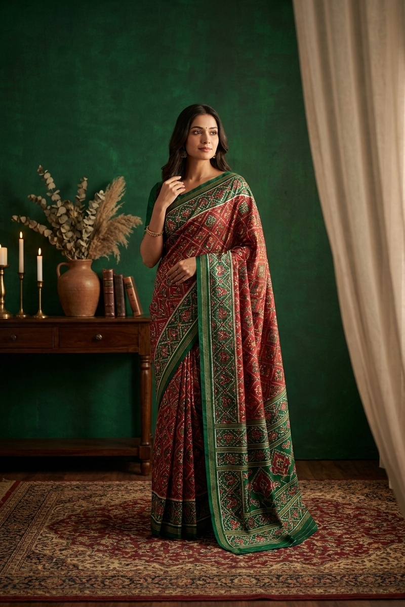 Elegant Patola Saree