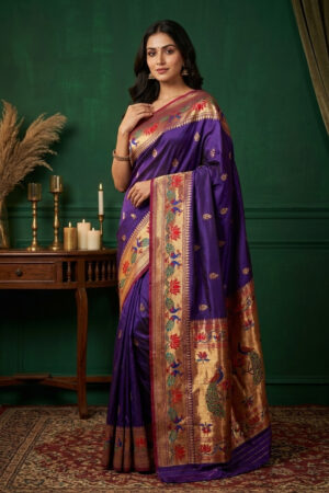 Designer Paithani Saree