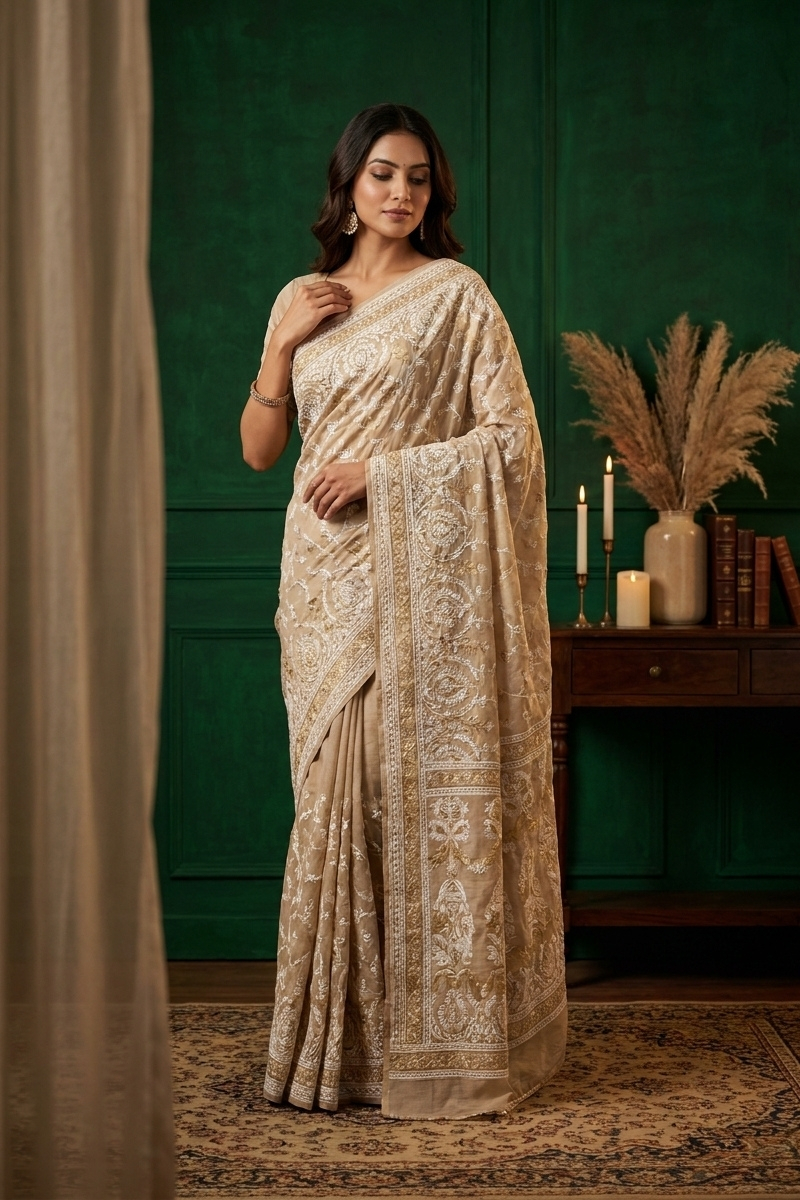 Royal Jamdani Saree