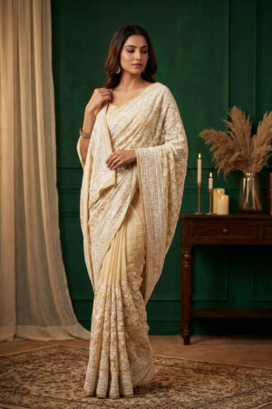 Elegant Chikankari Saree