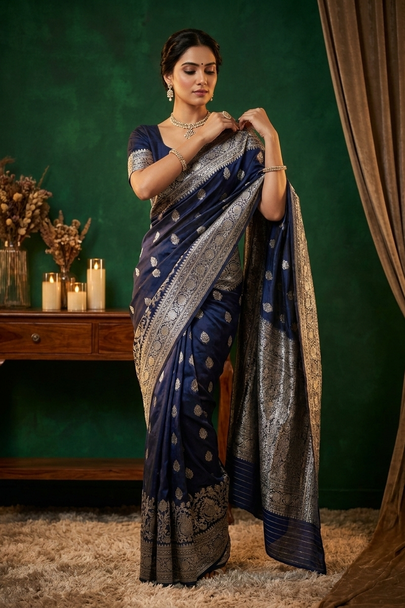 Royal Maheshwari Saree