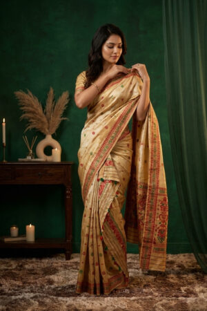 Designer Assam Silk Saree
