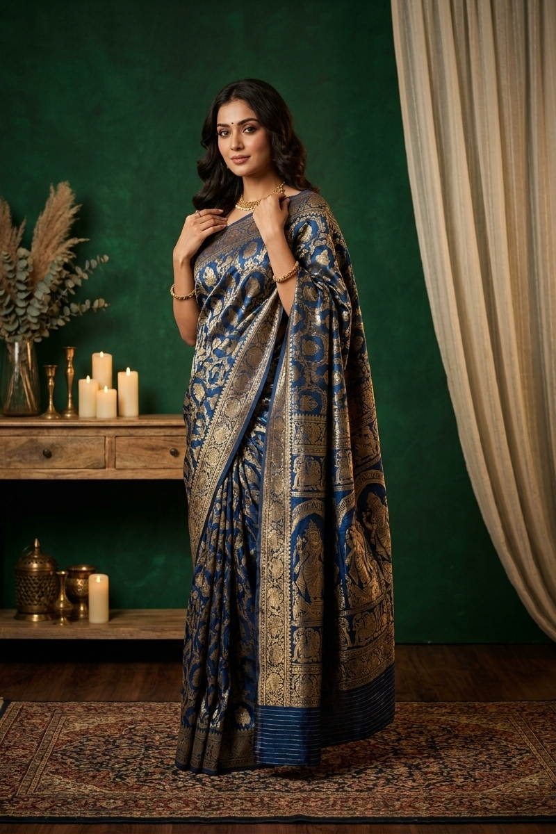 Royal Baluchari Saree
