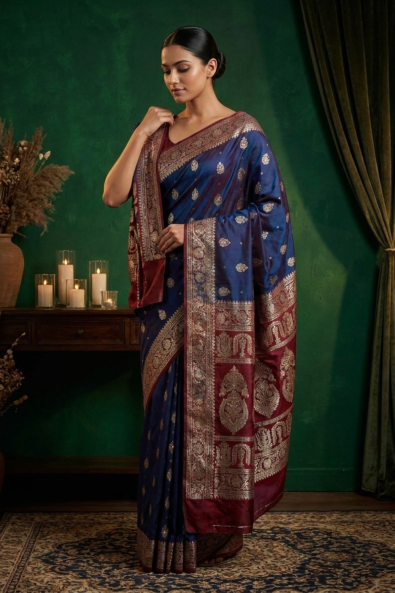 Premium Baluchari Saree