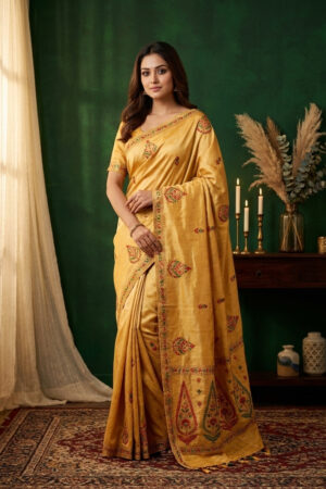 Royal Muga Silk Saree