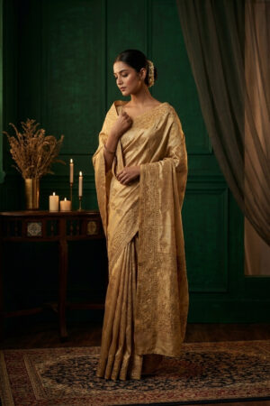 Elegant Muga Silk Saree