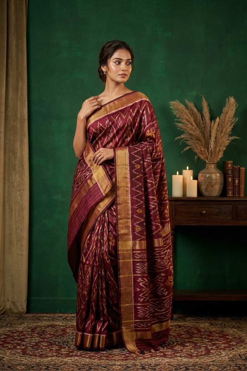 Elegant Bomkai Saree