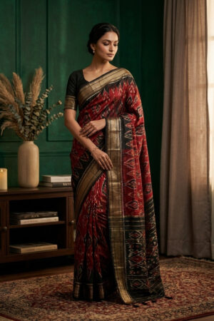 Premium Bomkai Saree