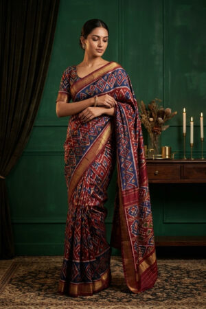 Designer Pochampally Saree