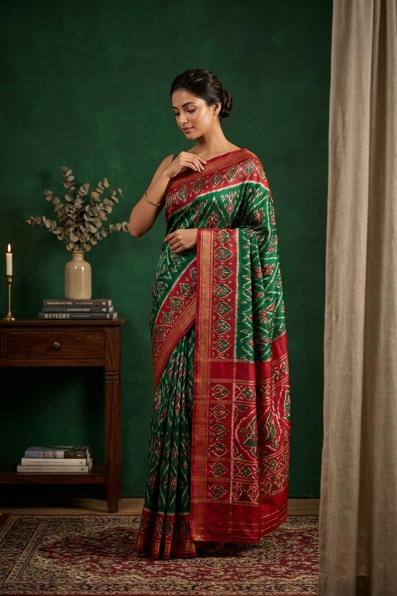 Premium Pochampally Saree