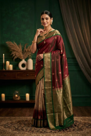 Elegant Gadwal Saree