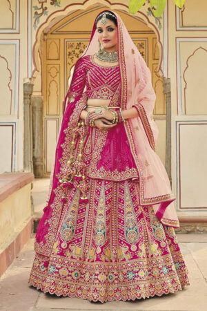 Pink Royal Bridal Lehenga