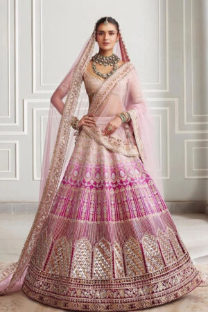 Soft Pink Designer Lehenga