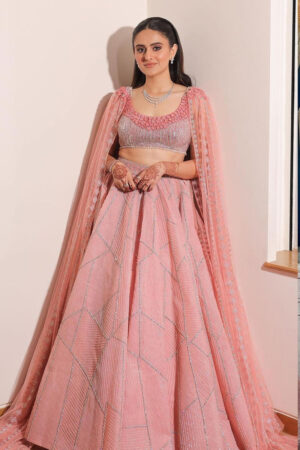 Classic Pink Engagement Gown