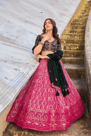 Pink Traditional Ethnic Lehenga