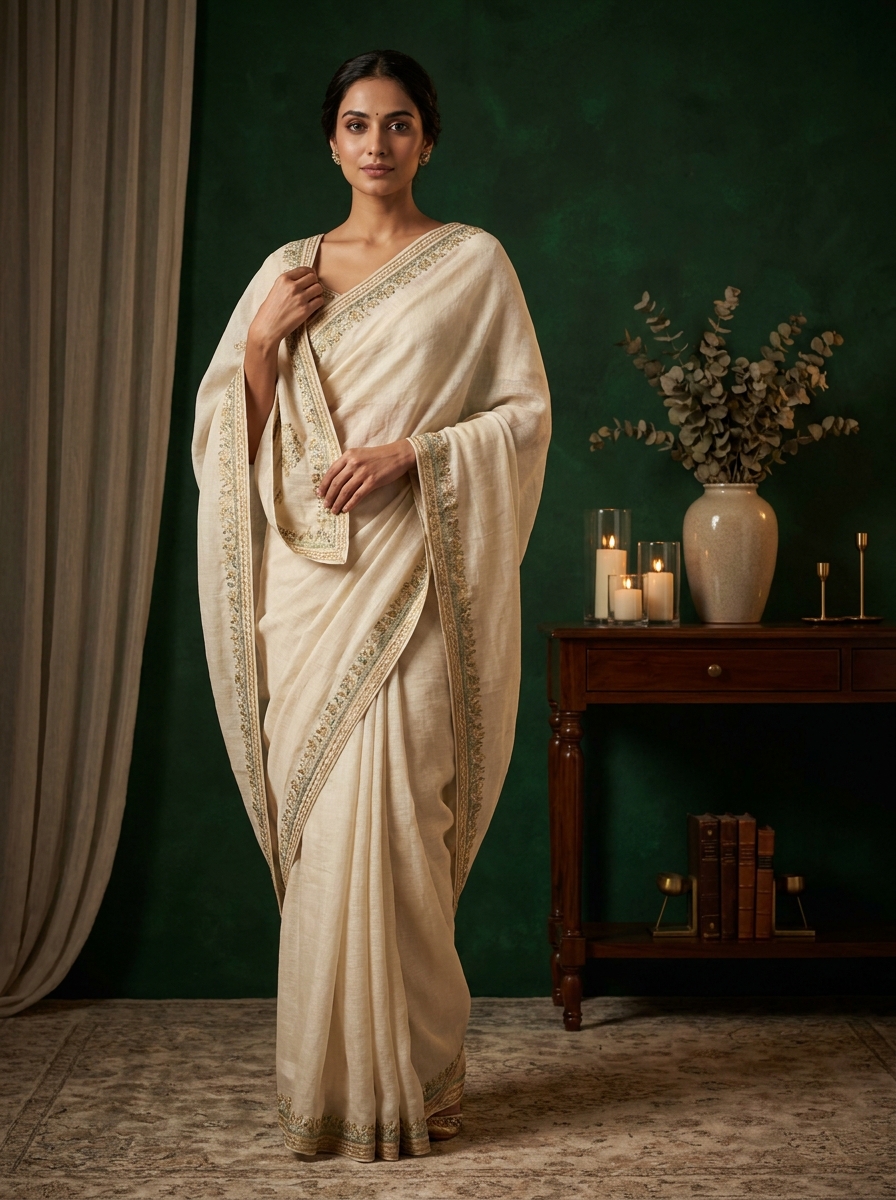 Woman_in_linen_saree_202605141627 (1)