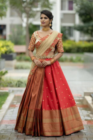 Lehenga saree 3