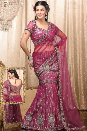 Lehenga saree 4