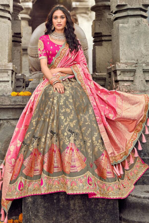 Lehenga saree 1