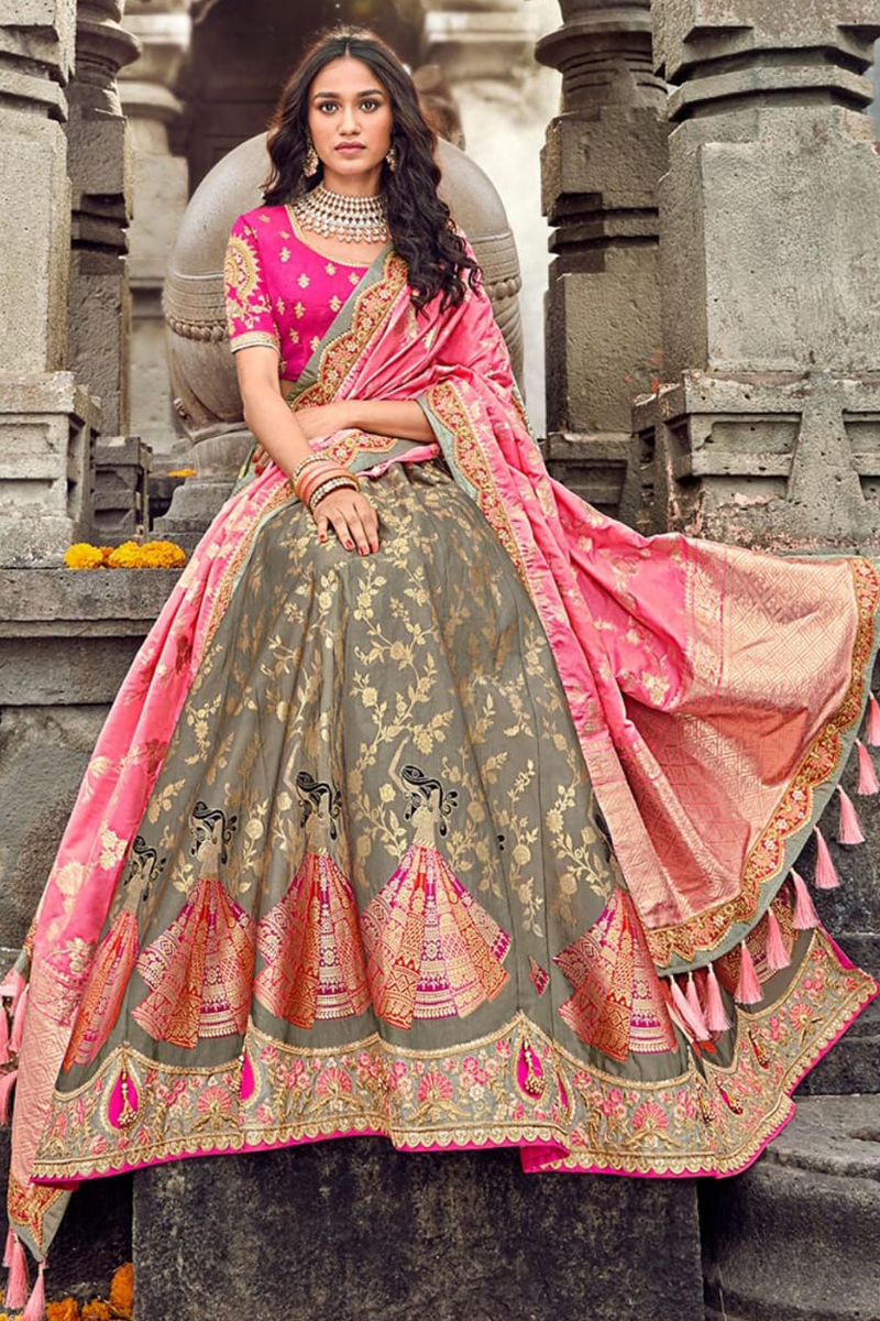 Lehenga saree 1
