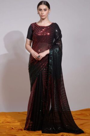 Partywear saree 1